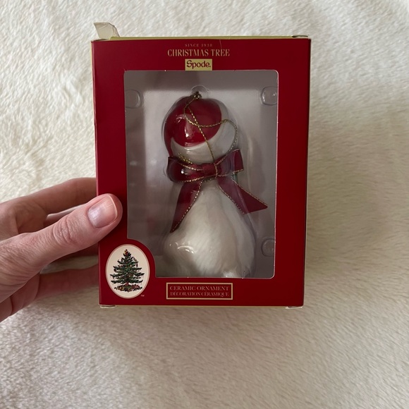 Spode Christmas Dog Ornament NIB - Picture 3 of 4